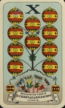 13254 Deutsche Schutzenkarte Schellen 10